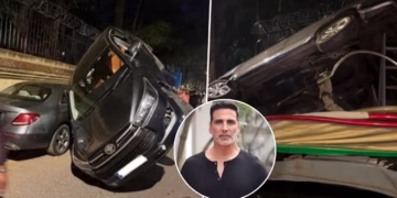 Bollywood actor Akshay Kumar Escapes Road Accident in Mumbai