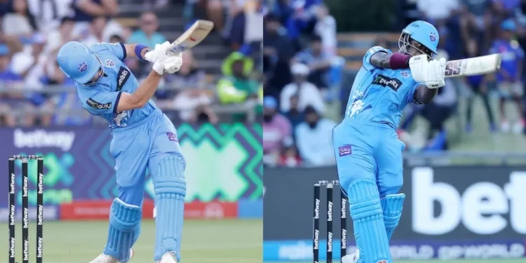 Rutherford, Brevis Smash 6 Sixes in 6 Balls in SA20