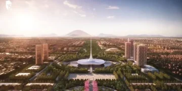 Amaravati Phase II master plan showing land pooling and urban development zones