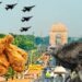 delhi ordered 1275 kg of chicken to control birds and prevent aircraft mishaps during republic day air force displays.