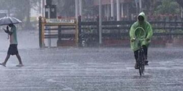 cyclone vayugundam weakens after landfall. imd predicts light to moderate rains in south coast and rayalaseema today.