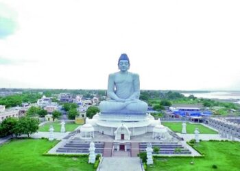 amaravati high court construction hits record by completing 3,026 cubic metres of concrete work in just 48 hours.