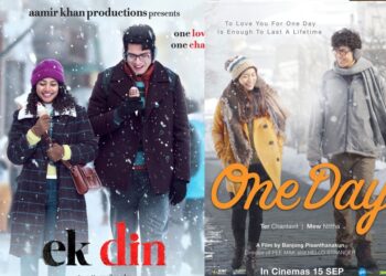 sai pallavi’s first hindi film ek din faces controversy after netizens allege the first look poster was copied from a thai movie