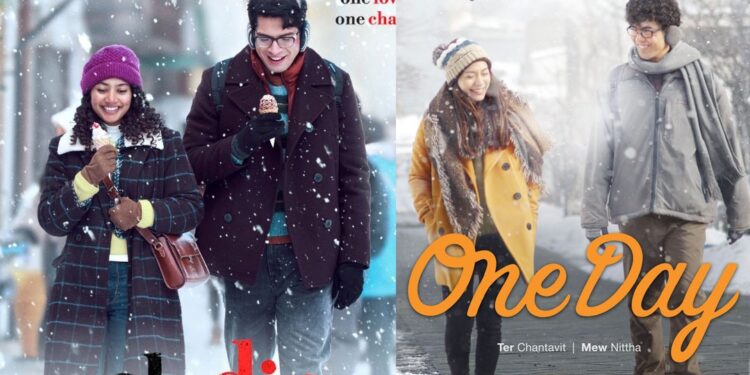 sai pallavi’s first hindi film ek din faces controversy after netizens allege the first look poster was copied from a thai movie