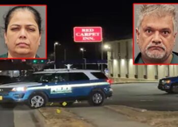 Indian-origin couple arrested in Virginia for running a sex trafficking and drug racket from their own motel, FBI reveals.