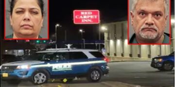 Indian-origin couple arrested in Virginia for running a sex trafficking and drug racket from their own motel, FBI reveals.