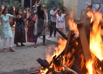 know why bhogi mantalu are lit, what to burn, what to avoid, and the spiritual, health, and environmental meaning of bhogi panduga.