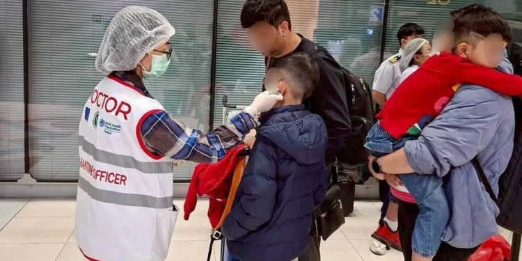 Asian airport health screening amid Nipah virus alert