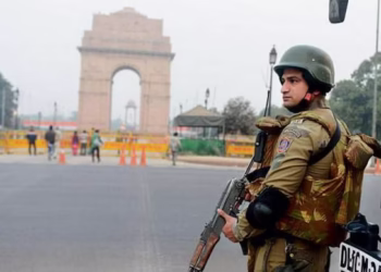 Heavy security deployment for Republic Day celebrations at Kartavya Path in Delhi