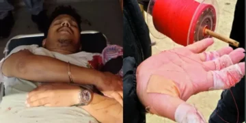 chinese manja hyderabad incidents rise as three more suffer severe injuries despite high court ban and police warnings.
