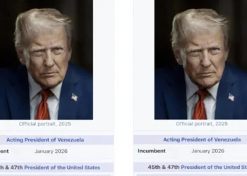 donald trump sparks global debate after posting that he is the acting president of venezuela on his truth social platform.