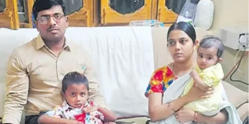 nandyala tragedy shocks ap as mother allegedly poisons two children and dies by suicide after harassment by family members.