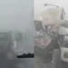 up road accident: dense fog causes a multi-vehicle crash on delhi-lucknow highway nh-9, injuring 12 people.