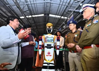 Vizag Railway Station Gets First AI Robo Cop for Security
