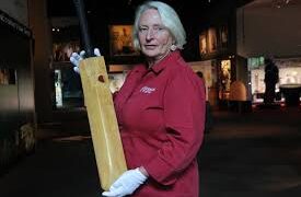 discover the most expensive cricket bat in the world, used by sir don bradman and sold for a record price at auction.
