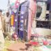 Private Bus Overturns Near Kakinada, 9 Passengers Injured
