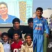Sachin Tendulkar interacts with India U19 team before Pakistan match