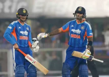 India players celebrating T20 series win against New Zealand