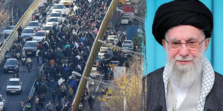 iran protests: embassy denies khamenei fleeing country