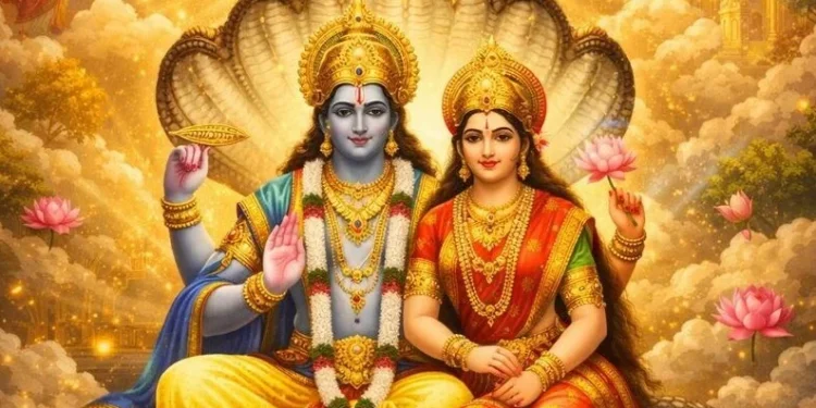 devotees performing jaya ekadashi vrat puja