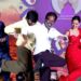 ravi teja’s teenmar dance with director and heroines at pre release event goes viral ahead of sankranthi release