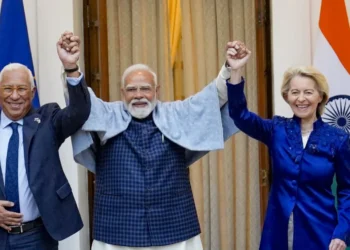 India EU leaders sign historic free trade agreement at summit