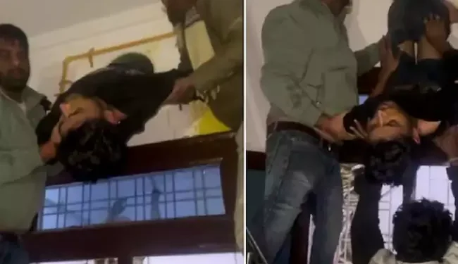 rajasthan robbery drama: thief stuck in exhaust fan duct