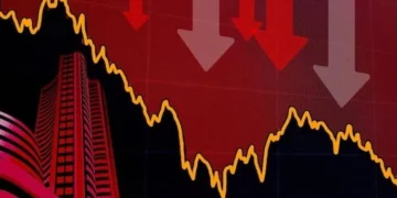 Stock Market Falls Again: Sensex Drops 769 Points