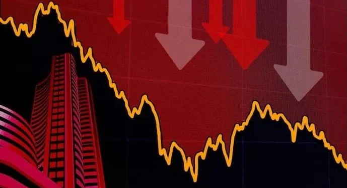 Stock Market Falls Again: Sensex Drops 769 Points