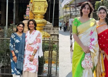 surekha vani visits tirumala with daughter supritha | photos viral