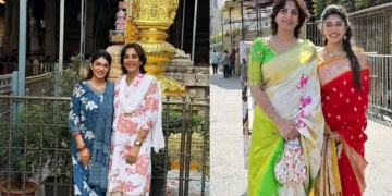 surekha vani visits tirumala with daughter supritha | photos viral