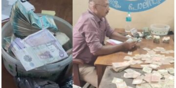 a beggar in kerala died in a road accident, shocking locals after police found over ₹4.5 lakh cash and foreign currency.