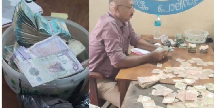 a beggar in kerala died in a road accident, shocking locals after police found over ₹4.5 lakh cash and foreign currency.