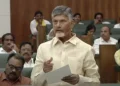 Chandrababu Naidu addressing Andhra Pradesh Assembly on Heritage Foods butter controversy