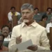 Chandrababu Naidu addressing Andhra Pradesh Assembly on Heritage Foods butter controversy