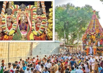 Kalyana Venkateswara Swamy Rathotsavam procession