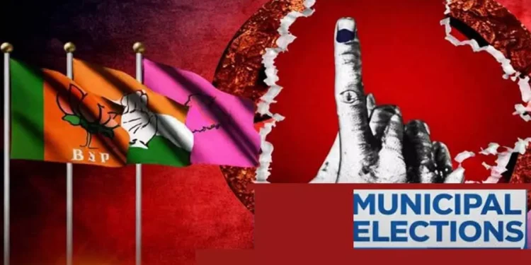 Telangana municipal elections candidate list and polling preparations