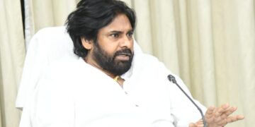 Deputy CM Pawan Kalyan speaking at governance review meeting in Amaravati