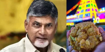 CM Chandrababu Naidu addressing temple prasadam issues