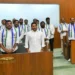Governor Abdul Nazeer addressing Andhra Pradesh Assembly during Budget Session