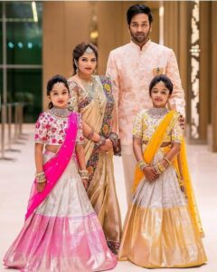 Manchu Vishnu twin babies