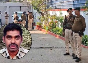 Raghurama Krishnam Raju addressing media in AP