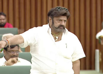 A light exchange between Balakrishna, Bojjala Sudheer Reddy, and Anagani Satya Prasad sparked laughter in the AP Assembly lobby.