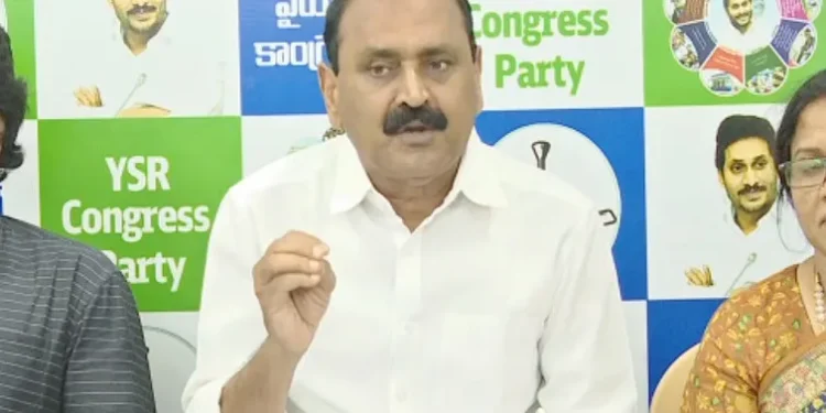 Bhumana Karunakar Reddy addressing media on Tirupati laddu controversy