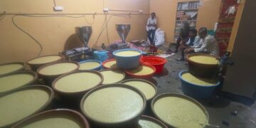 Adulterated ginger garlic paste seized by Hyderabad police during food safety raid