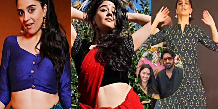 Imanvi debut actress creating buzz before Fauji release