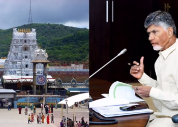 Chandrababu Naidu speaking on Tirumala ghee adulteration issue
