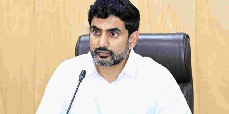 AP minister Nara Lokesh during Delhi visit for IT and Amaravati talks