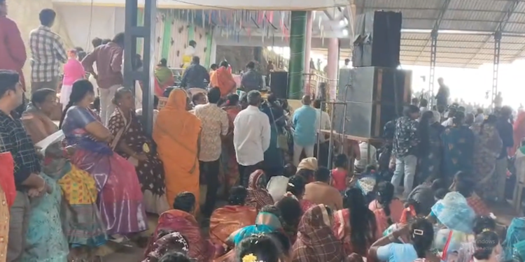 Devotees attend Vakulamatha annual pilgrimage at Kondadaba village