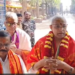 Chaganti Koteswara Rao welcomed at Srisailam Mallikarjuna Swamy temple during Brahmotsavams